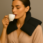 Kozi Shoulder Wraps Warm & Cooling Herbal Comforting for Muscle Pain and Tension Relief